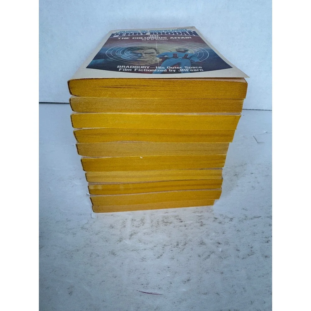Perry Rhodan 80-89 Sci-Fi Paperback Lot Ace Books 1975 Vintage Space Opera